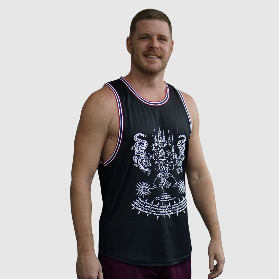 Men Thai Tattoo muscle shirt