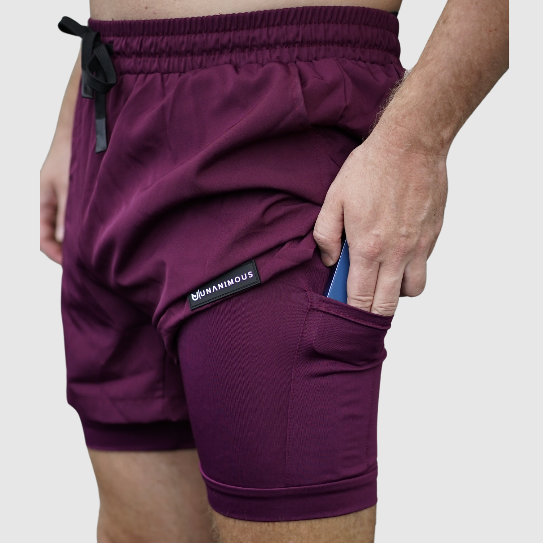 Training Shorts Elite men 2 in 1