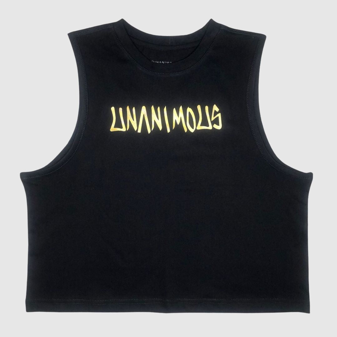 women crop tank graffiti